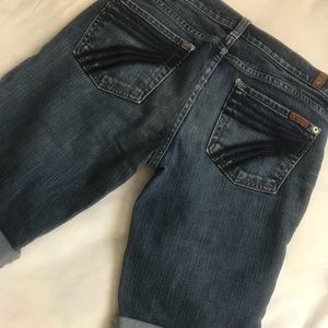 7 For All Mankind Cropped Jeans